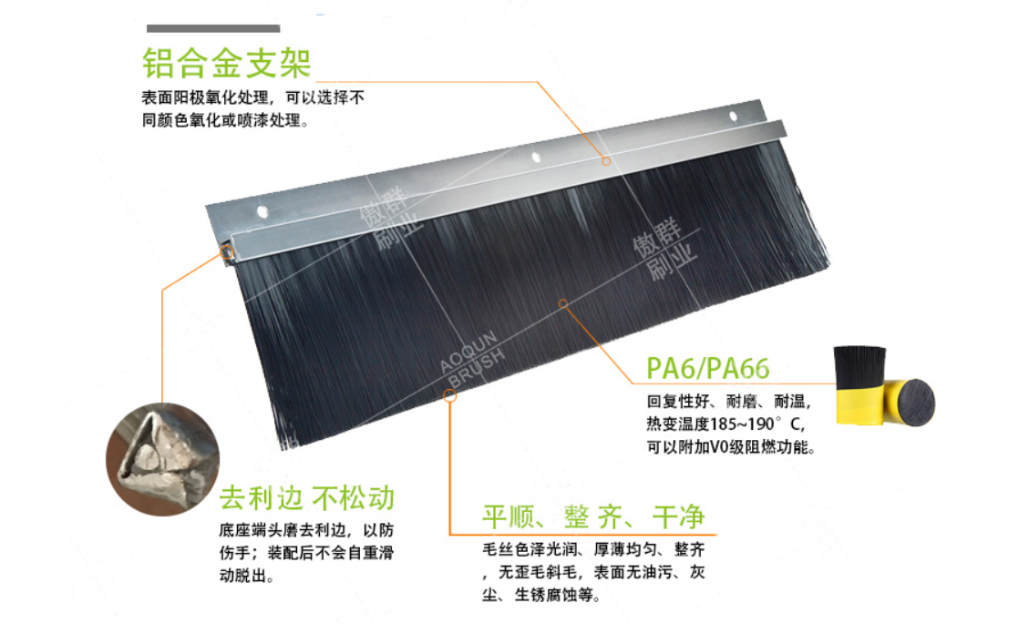 防尘毛刷条厂家